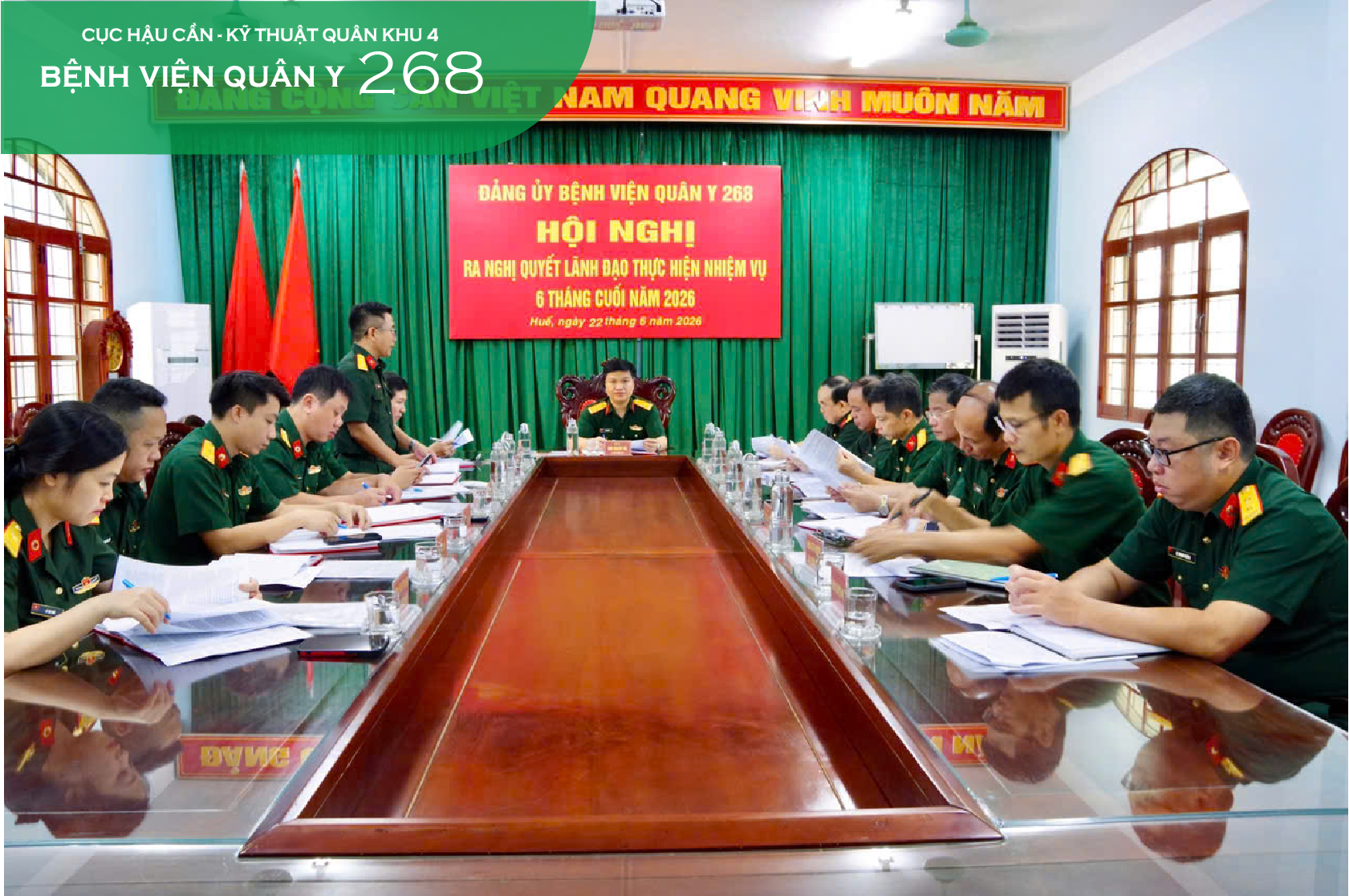 BỆNH VIỆN QUÂN Y 268 ĐẸP Y ĐỨC, VỮNG Y THUẬT