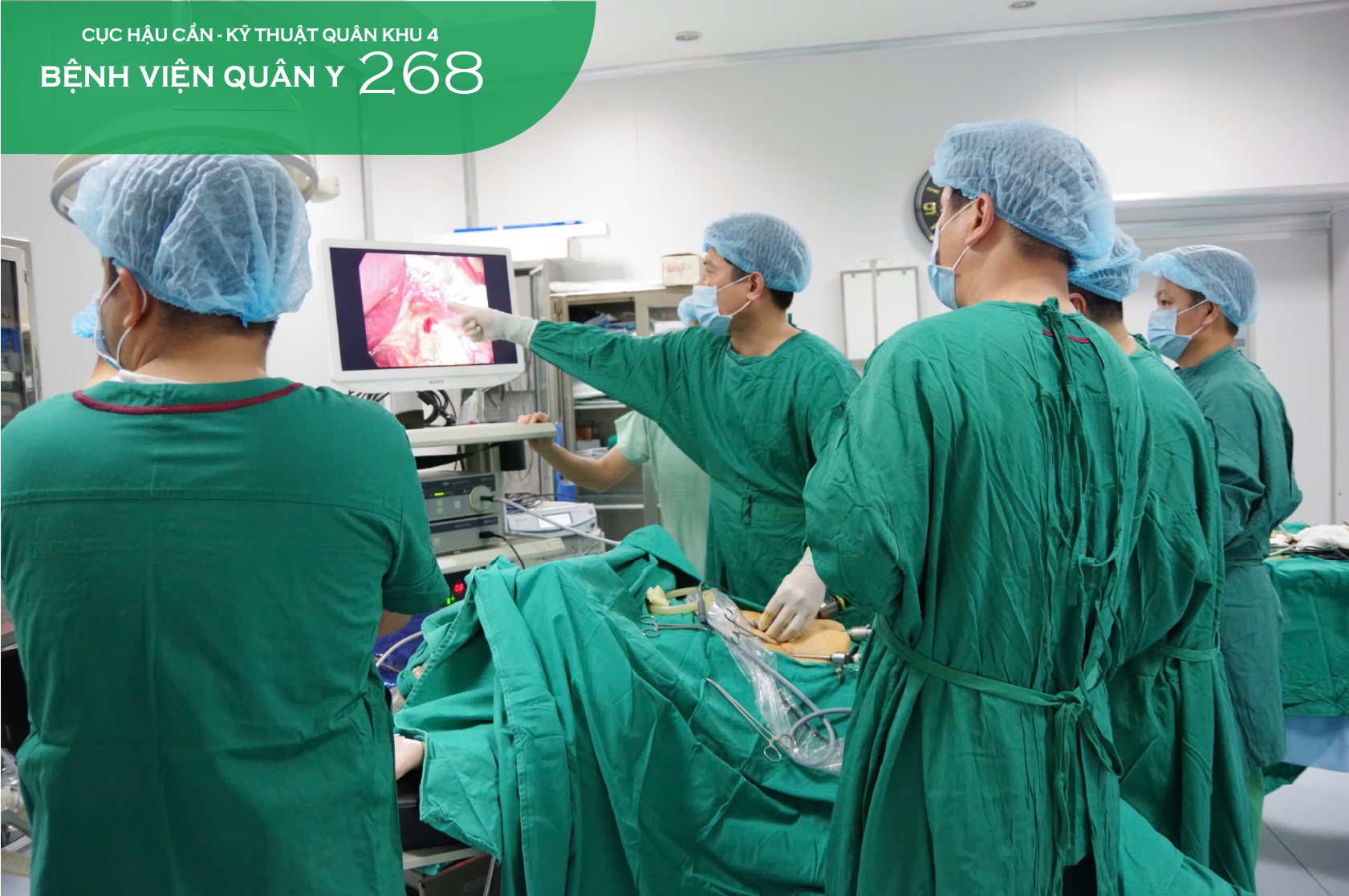 BỆNH VIỆN QUÂN Y 268 HỌC TẬP VÀ LÀM THEO LỜI BÁC