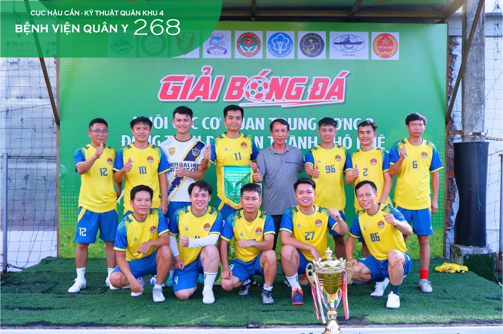 BỆNH VIỆN QUÂN Y 268 THAM GIA GIẢI BÓNG ĐÁ NAM KHỐI CÁC CƠ QUAN TRUNG ƯƠNG 2 TRÊN ĐỊA BÀN THÀNH PHỐ LẦN THỨ I NĂM 2026