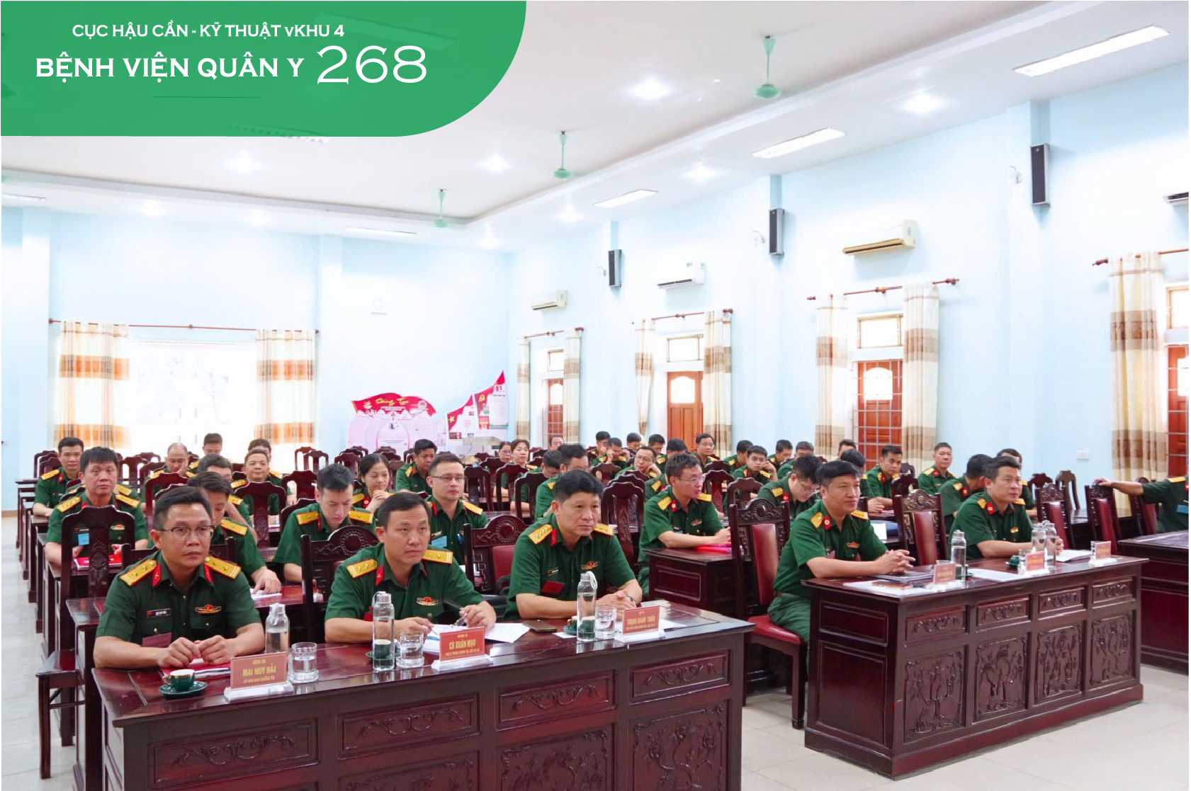 BỆNH VIỆN QUÂN Y 268 (CỤC HẬU CẦN - KỸ THUẬT QUÂN KHU 4) TỔ CHỨC HỘI THI BÍ THƯ CHI BỘ GIỎI NĂM 2026 BỆNH VIỆN QUÂN Y 268 (CỤC HẬU CẦN - KỸ THUẬT QUÂN KHU 4) TỔ CHỨC HỘI THI BÍ THƯ CHI BỘ GIỎI NĂM 2026